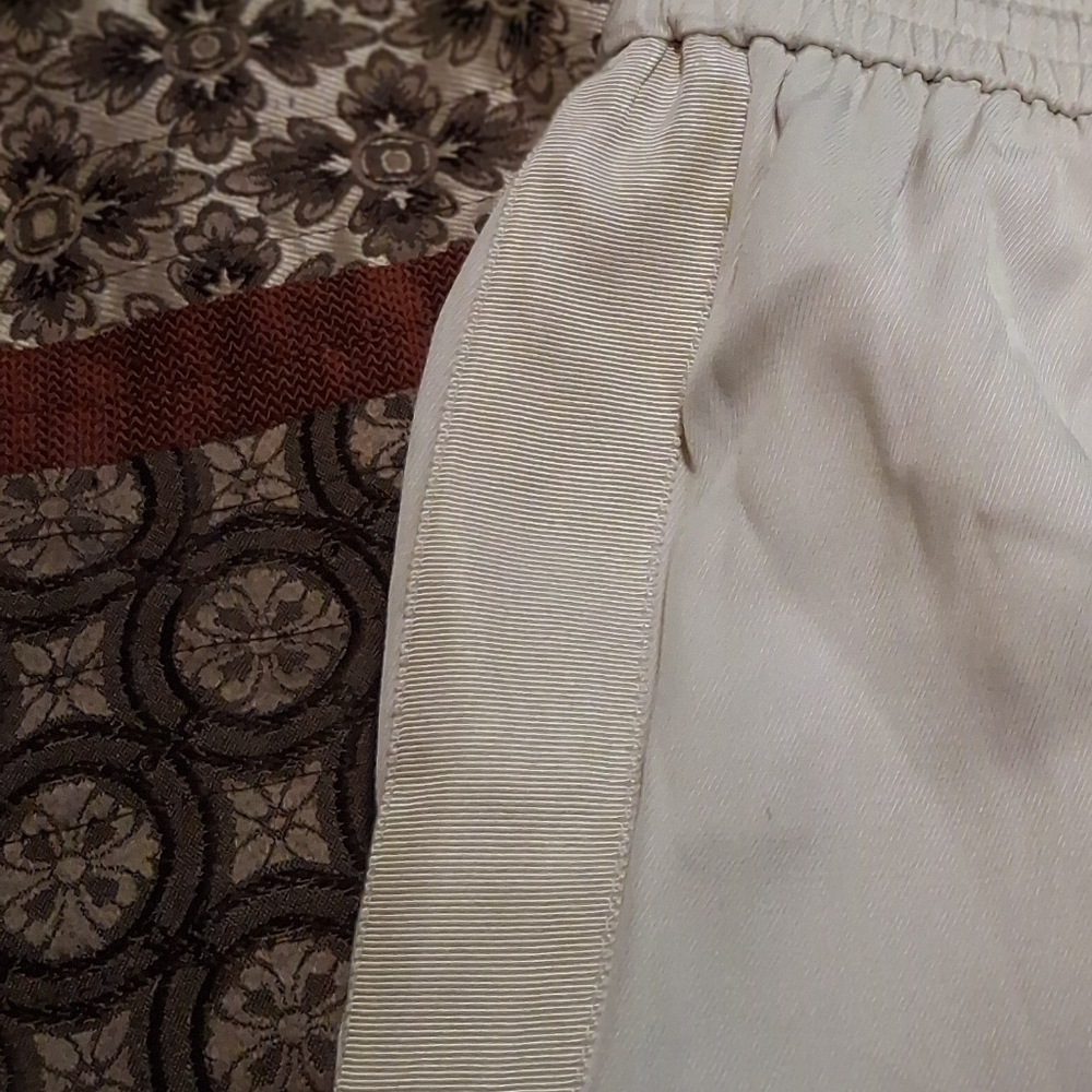 ATM Anthony Thomas Melillo Women Wide Leg Drawstring Pant Ivory SzM Office - Picture 13 of 14